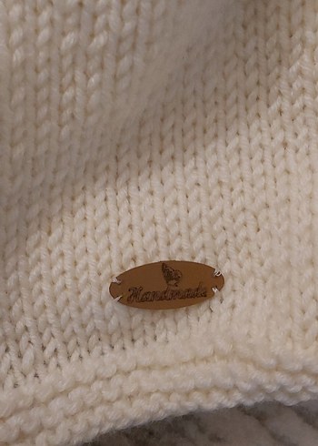 Kız Çocuk Bohem Tarz Örgü Beyaz Hırka - Görsel 4