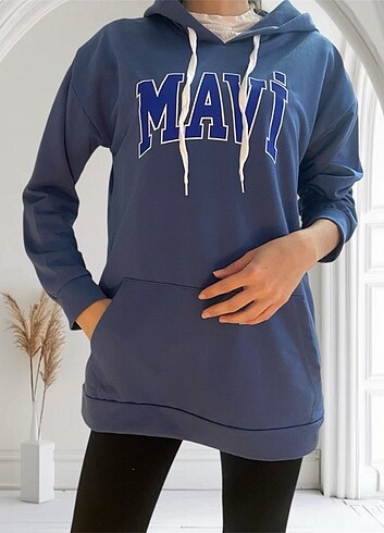 m Beden mavi Renk Mavi sweatshirt
