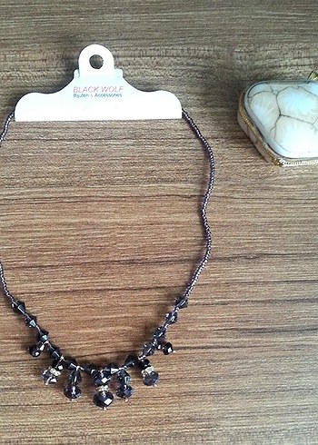 Boncuklu Midi Kolye - Görsel 2