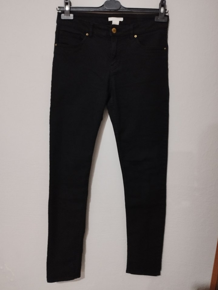 H&M Siyah Skinny Jean — görsel 2/7
