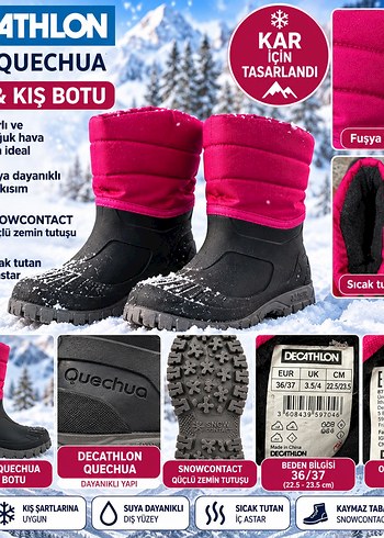 Decathlon Quechua Fusya Kar Botu