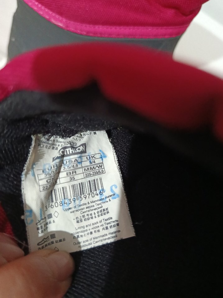 Quechua Fuşya Kar Botu — görsel 6/10