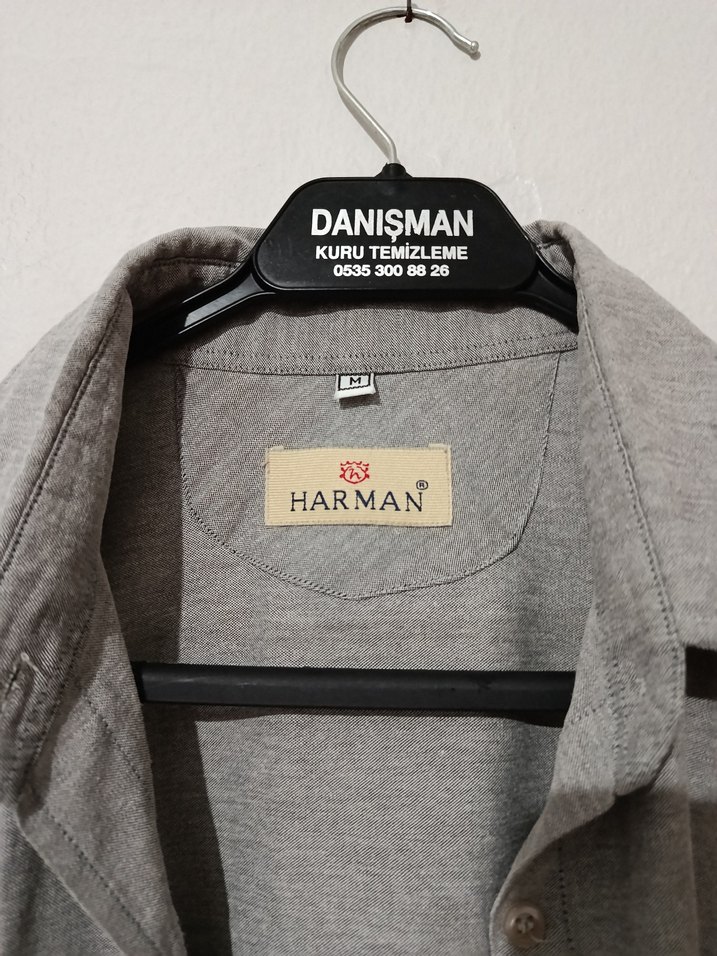 Harman Gri Klasik Gömlek — görsel 4/7