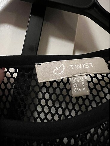 s Beden siyah Renk Twist elbise
