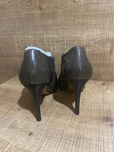38 Beden kahverengi Renk Nine west topuklu