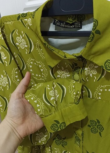 40 Beden yeşil Renk Tunik