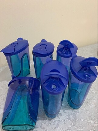Tupperware kristalin baharat seti 6 lı