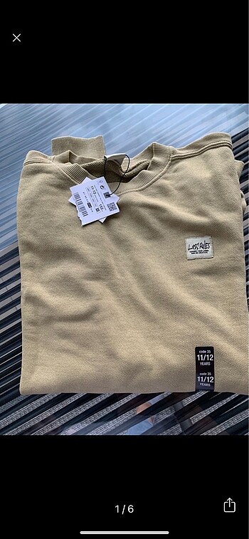 Zara 11/12 yaş Zara etiketli sweat