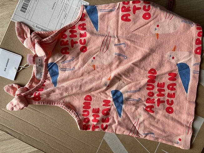 Zara Zara 2 yaş etiketli kolsuz