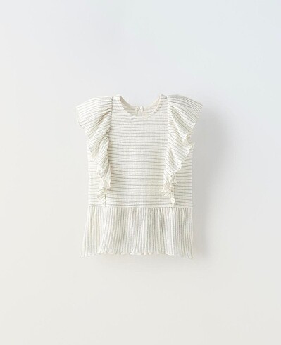 Zara 4 yaş etiketli kız çocuk bluz