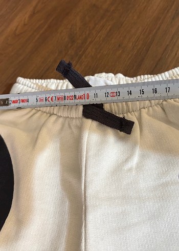 9-12 Ay Beden beyaz Renk Beyaz Baskılı Zara marka Erkek Çocuk Şortu