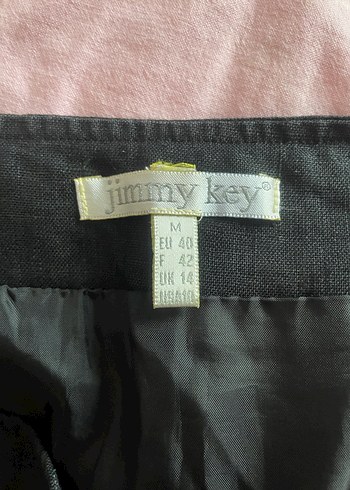 Fırfırlı Siyah Midi Eteği - Görsel 4