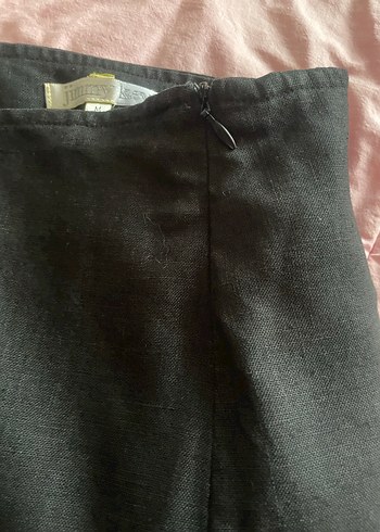 Fırfırlı Siyah Midi Eteği - Görsel 6