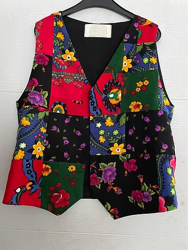 Etnik otantik Vintage yelek