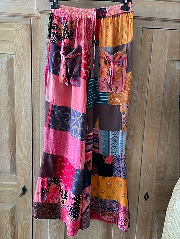 Hindistan Patch work pantolon