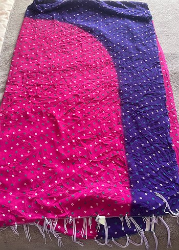 Renkli Bohem Kadın Şal - Görsel 5