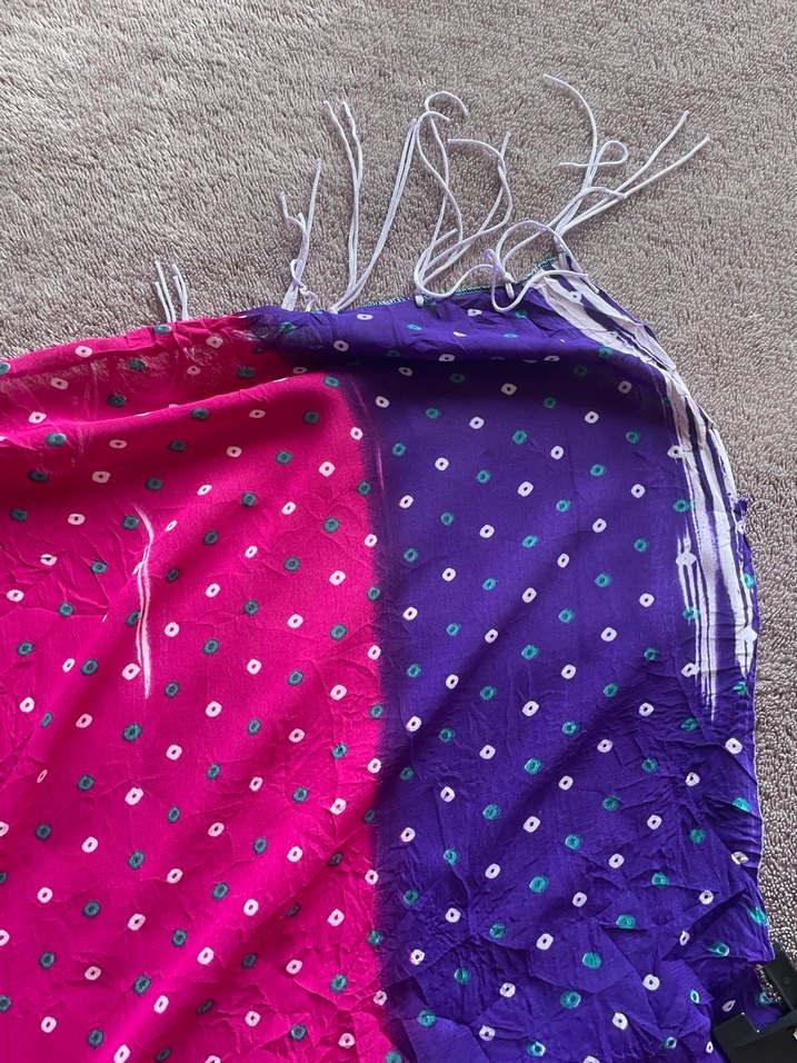 Renkli Bohem Kadın Şal - Görsel 3