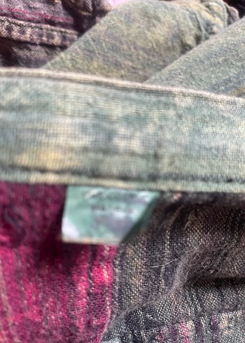 Bohem Tarz Yeşil Uzun Bağcıklı Etek - Görsel 6