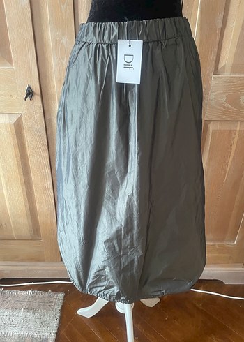 Yağmurluk kumaş uzun etek - Görsel 5