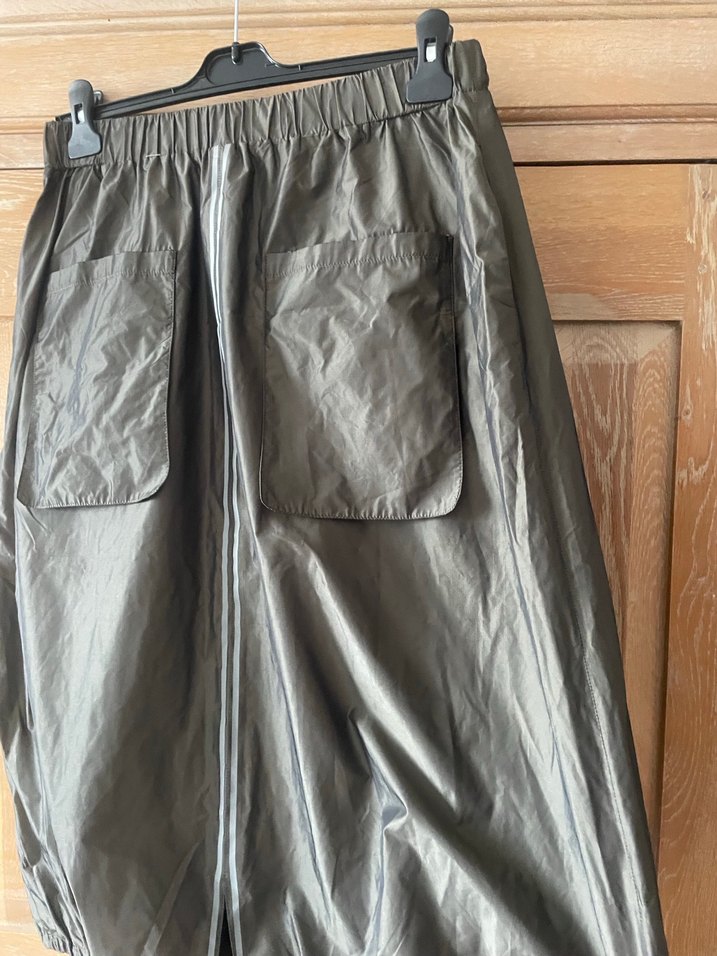 Yağmurluk kumaş uzun etek - Görsel 4