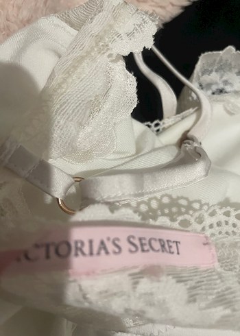 Dantel Detaylı Beyaz Straplez Bustiyer - Görsel 5