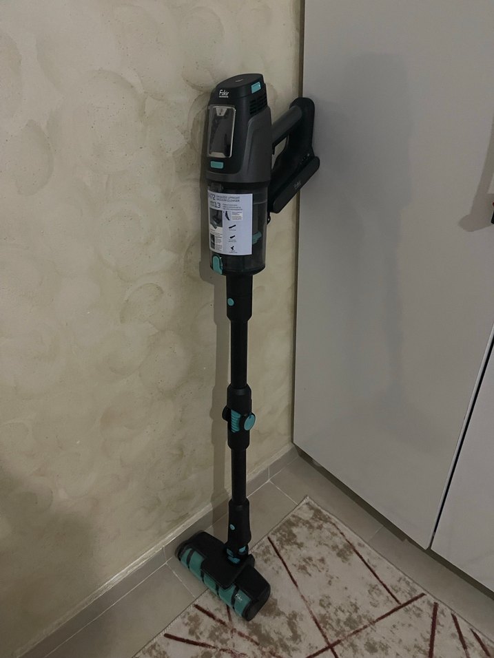 Fakir Siyah Gri Kablosuz Süpürge - Görsel 2