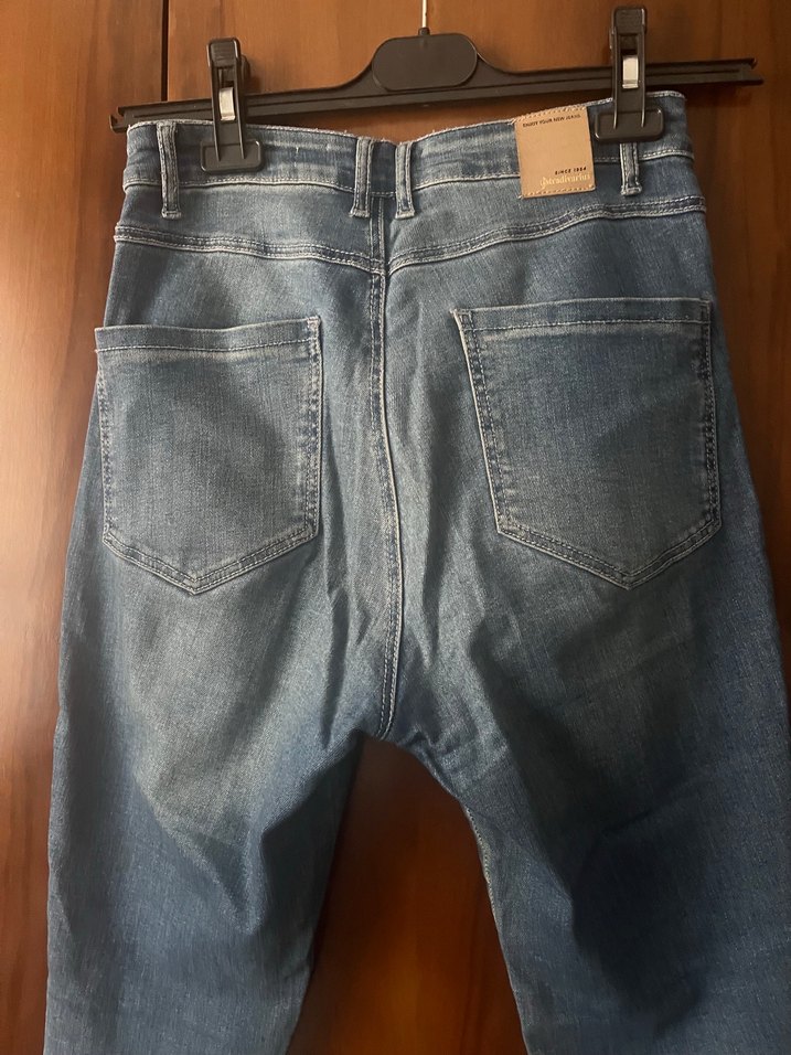 Açık Mavi Yüksek Bel Skinny Jean — görsel 3/7