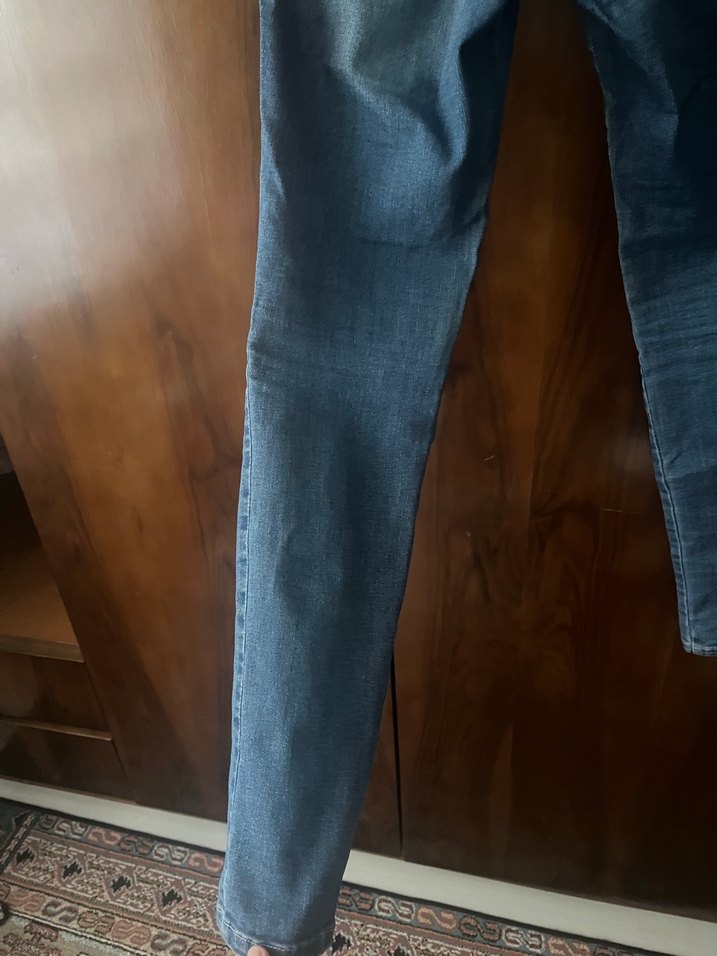 Açık Mavi Yüksek Bel Skinny Jean — görsel 4/7