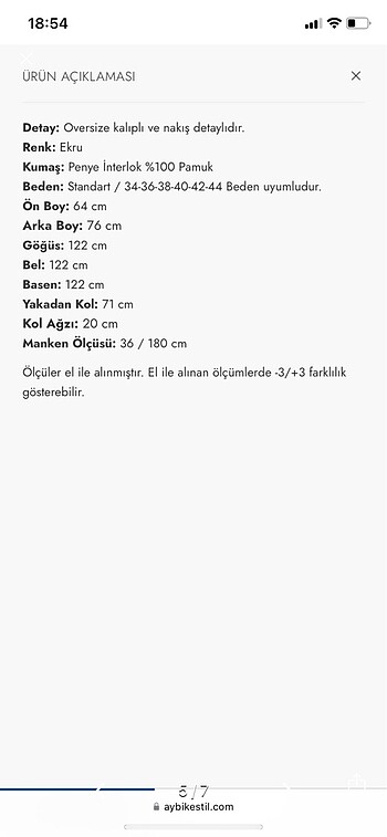 universal Beden beyaz Renk Aybikestil