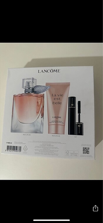  Beden Lancome parfüm seti