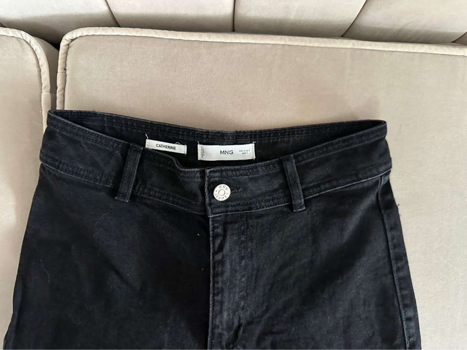 Mango Siyah  Denim Jean — görsel 2/4