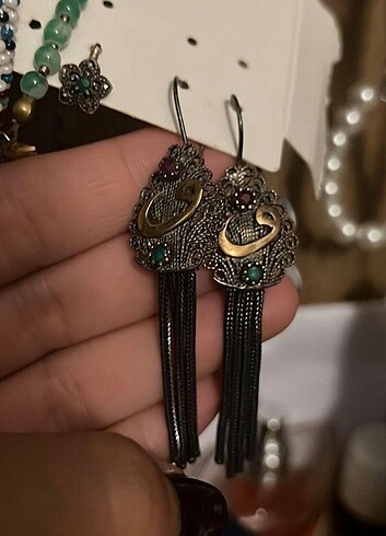 Gümüş 925 Ayar Küpeler 
