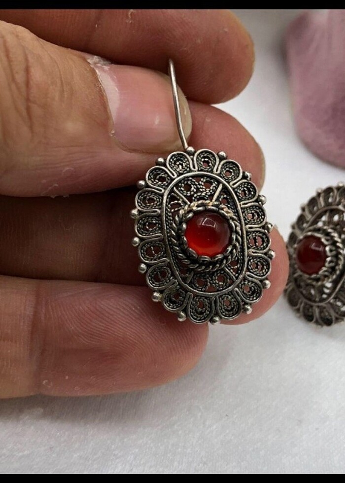 Gümüş Telkari Seti - Görsel 4