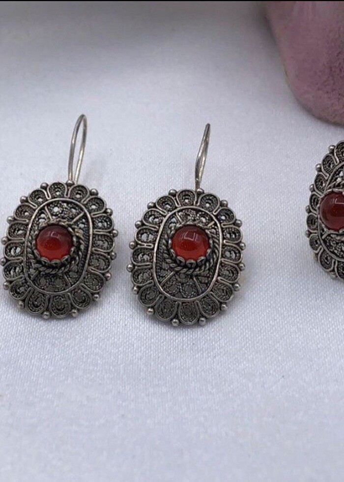 Gümüş Telkari Seti - Görsel 5