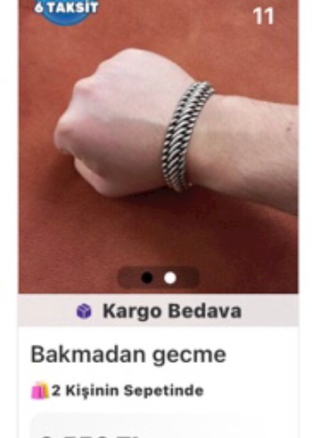 Antika Kalın Bileklik - Görsel 8