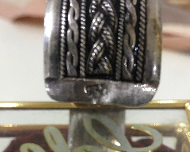 Antika Kalın Bileklik - Görsel 5