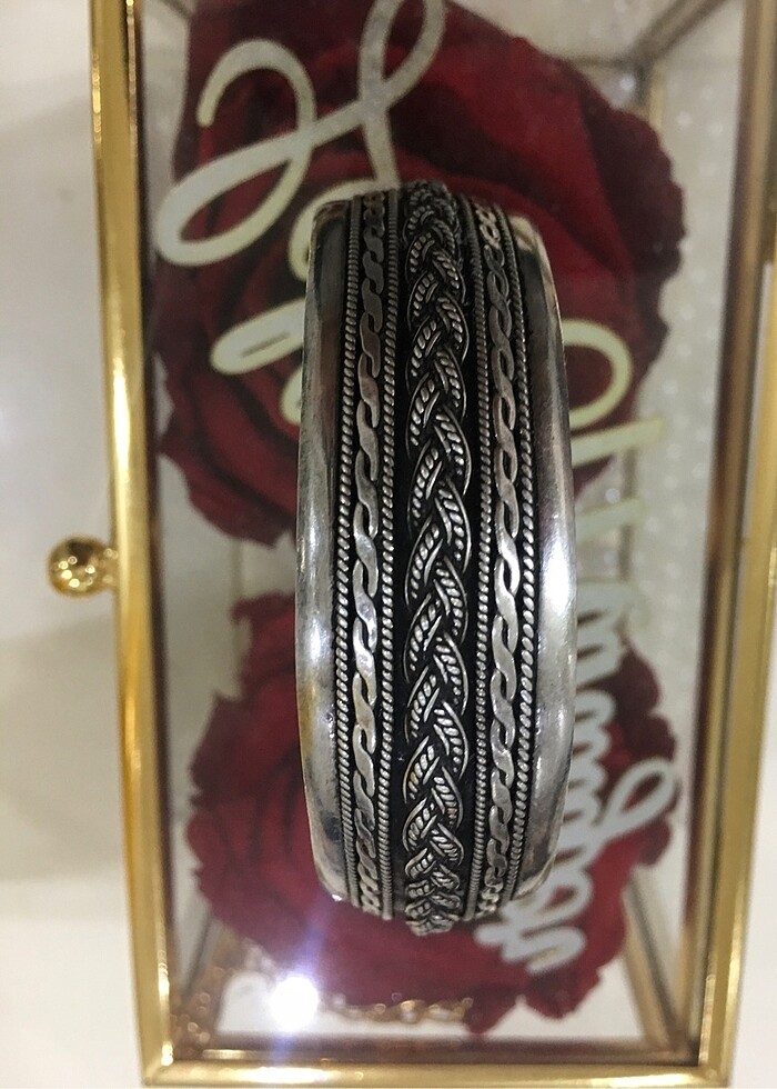 Antika Kalın Bileklik - Görsel 3