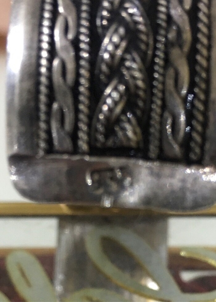 Antika Kalın Bileklik - Görsel 5