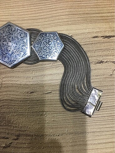 Antika Gümüş Bileklik - Görsel 7