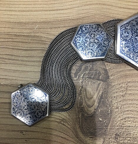 Antika Gümüş Bileklik - Görsel 8