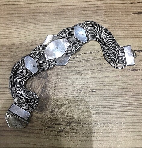 Antika Gümüş Bileklik - Görsel 9