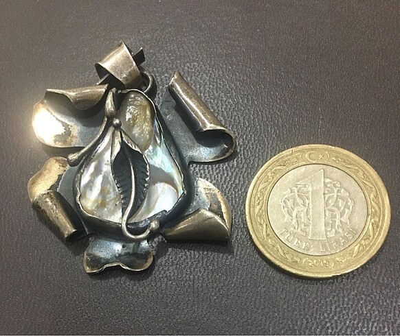 Sterling silver Vintage Barok İnci Kolye