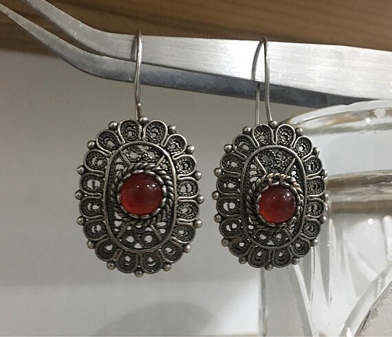 Şık Telkari Küpeler - Görsel 6