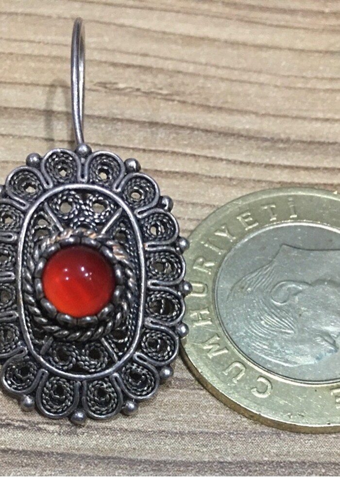 Şık Telkari Küpeler - Görsel 2