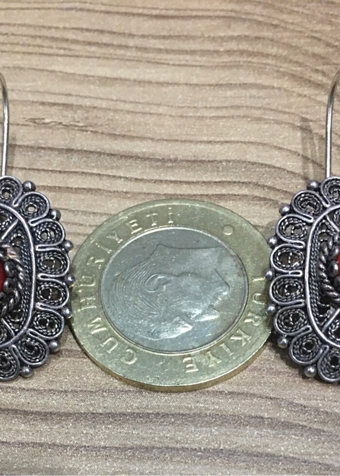 Şık Telkari Küpeler - Görsel 4