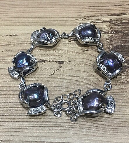 Beads Pearls Hakiki Barok Bileklik