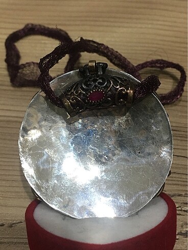 Gümüş Devasa Kolye - Görsel 5