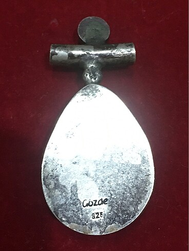 Firuze Garnet Kolye Ucu - Görsel 4