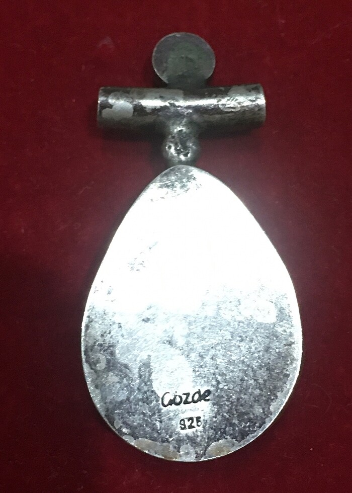 Firuze Garnet Kolye Ucu - Görsel 4