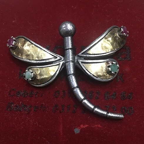 Sterling silver Gümüş Yusufçuk Kolye